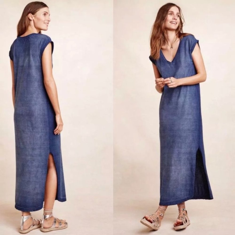 Anthropologie Cloth & Stone Nila TShirt Maxi Dress